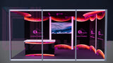 Unfold The Full Luminosity & Variety of Colors With Creative Luminars Exhibition Booth 20x10