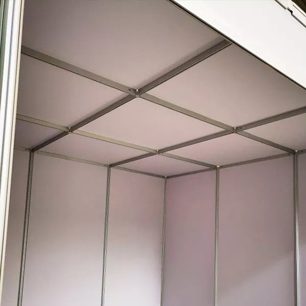 Modular 3x3 Exhibition Booth Stand with Roof Design For Markets Stalls