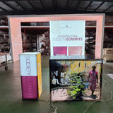 10x10 Island Type trade show booth