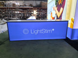 Customized Inline Type Trade Show Booth 20*20ft SEG Backlit Aluminum Stand Display