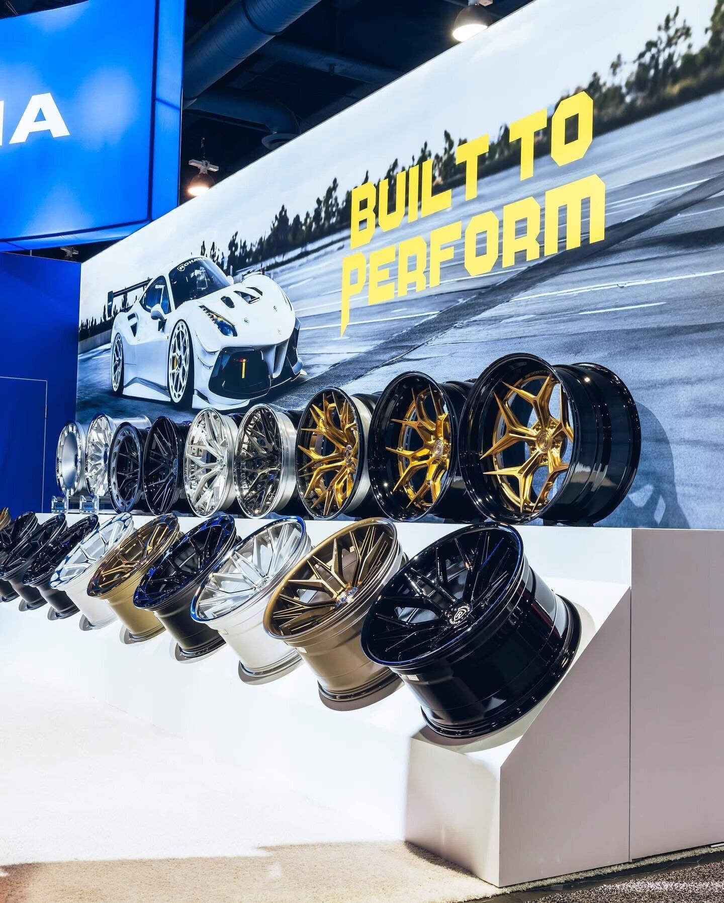 20x30 High Quality Booth from SEMA Las Vegas X Rohana Wheels