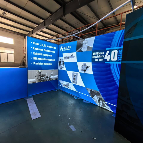 10x20 L Shape, Atlas Aerospace