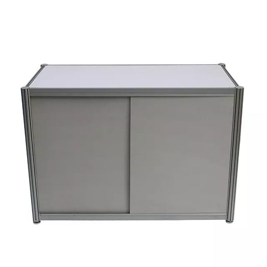 Exhibition Booth Use Aluminum Lockable Reception Desk