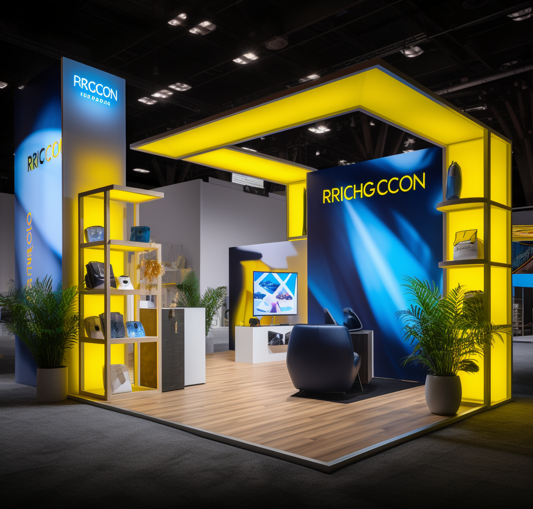 Entertainment Showcases Modular Exhibition Solutions for Film, Gaming, and Digital Media Trade show booth