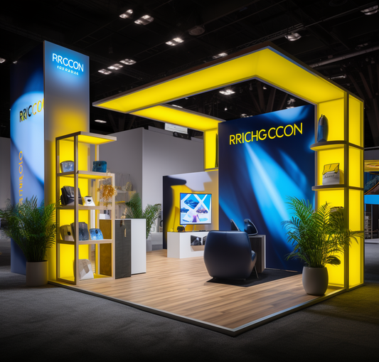 Entertainment Showcases Modular Exhibition Solutions for Film, Gaming, and Digital Media Trade show booth