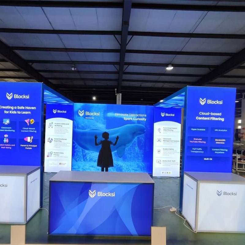 Stunning Arch - Type Custom - Made Trade Show Booth Design Ideas In ...