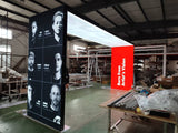 Worker Friendly Easy Set Up Arch Type Fabric Lightbox Exhibition Stand