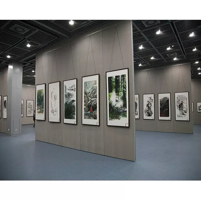 Aluminum Frame 40mm Square Art  Exhibition Wall For Museum