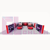 Creative Luminars Stunning Auto Show Booth 30x30 with LED Wall