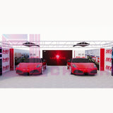 Creative Luminars Stunning Auto Show Booth 30x30 with LED Wall
