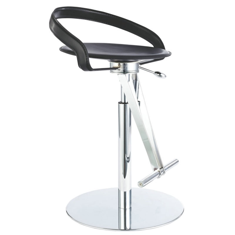 Commercial Bar Stool Adjustable Swivel Pub Chair for Trade Show Coffee Table and Event Booth