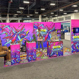 Nylon Trade Show Carpet - Custom Size & Printing Expo Flooring Mat