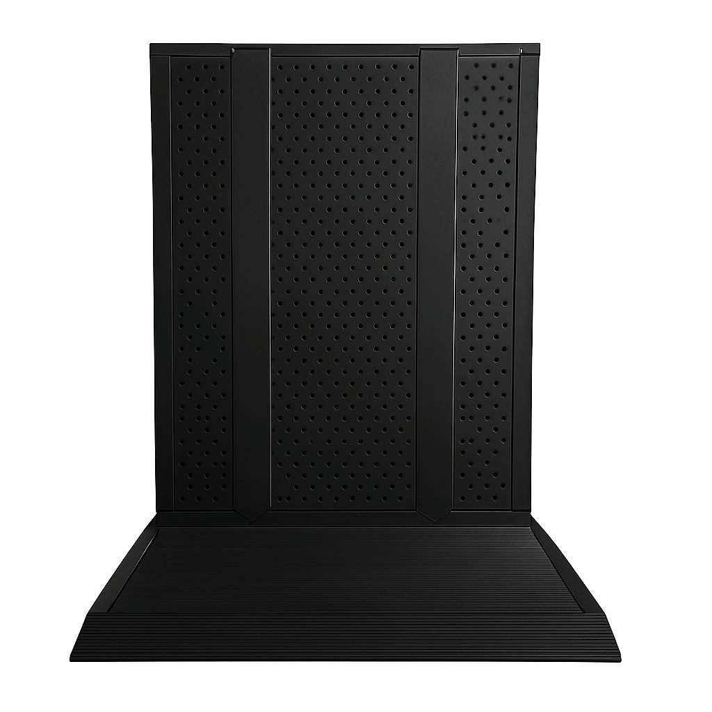 Black Concert Barricade Aluminum Crowd Barrier