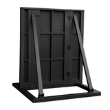 Black Concert Barricade Aluminum Crowd Barrier