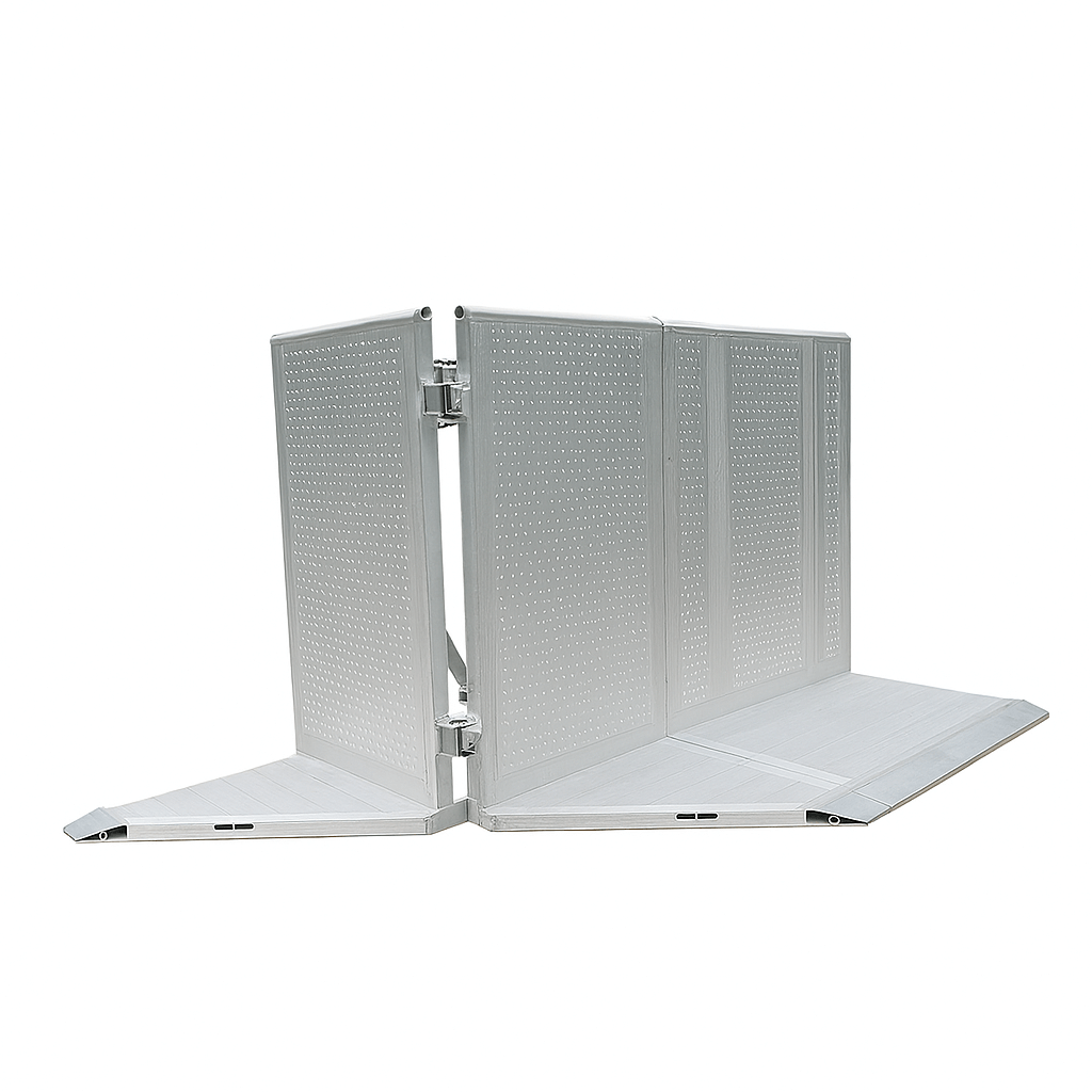 Aluminium Crowd Control Barricade Open Door Barrier for Event
