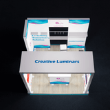 Creative Luminars 10x10 Portable Backlit Booth with Arch