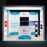 Creative Luminars 10x10 Portable Backlit Booth with Arch