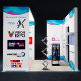 Creative Luminars 10x10 Portable Backlit Booth with Arch