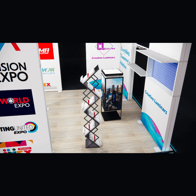 Creative Luminars 10x10 Portable Backlit Booth with Arch