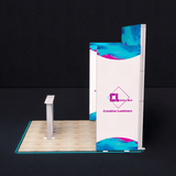 Creative Luminars 10x10 Portable Modular SEG Backlit LED Booth