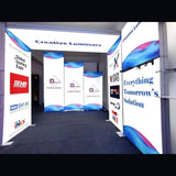 Creative Luminars 20x20 Custom Sized Backlit Display with Stunning Arch