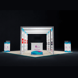 Creative Luminars 20x20 Custom Sized Backlit Display with Stunning Arch