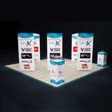 Creative Luminars 20x20 Custom Sized Backlit Display with Stunning Arch
