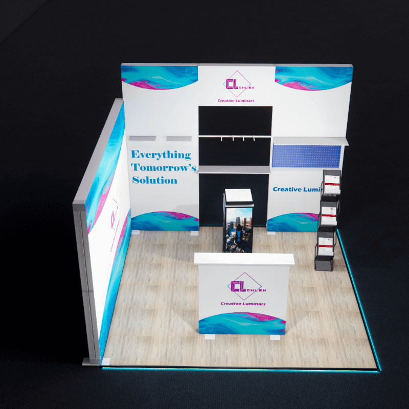 Creative Luminars Aluminum Modular SEG Lightbox 10x10 size
