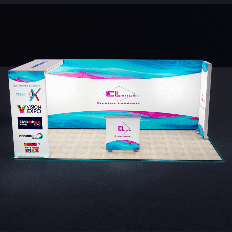 Creative Luminars Portable 10x20 SEG Backlit LED Show Displays
