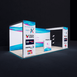 Creative Luminars Portable Exhibition Display 10X20 with Backlit