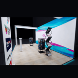 Creative Luminars Portable Exhibition Display 10X20 with Backlit