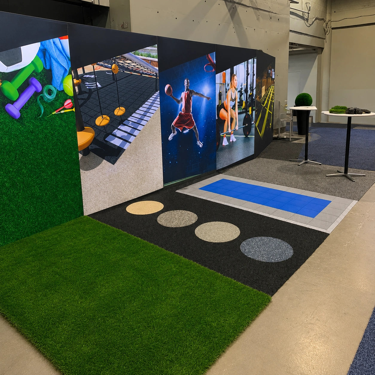 Artificial Grass Expo Flooring for Outdoor & Pet Products Trade Shows