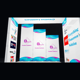 Creative Luminars Portable 10x20 LED Lighting Fabric Show Display Booth