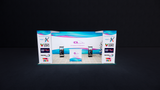 Creative Luminars  Portable Exhibition Display 10X20 with Backlit