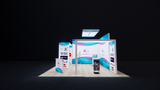 Creative Luminars 20x20 Modular SEG Fabric Lightbox Exhibition Booth