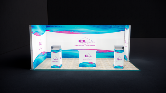 10x20 New Design SEG Lightbox Displays from Creative Luminars