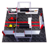 Custom Modular Pit Garage Walling for MotoGP, WorldSBK, Isle of Man TT