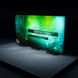 Foldable Movable 172-inch LED Video Wall for 10x20 Inline Exhibit Booth