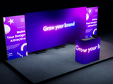 Trade Show LED Video Wall and led video counter