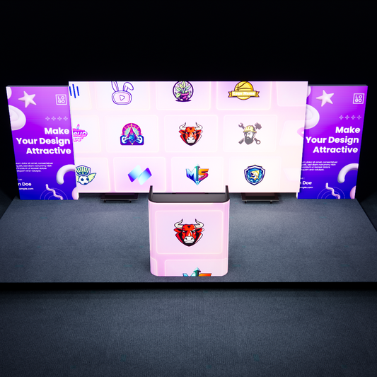 CL Early-bird Trade Show LED Video Wall Booth