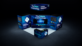 20×20 Island Booth with LED Video Wall, Dual Storage & Backlit Counters