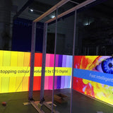 Double-Sided Backlit Trade Show Hanging Sign for TCEA EdTech Trade Show Booth