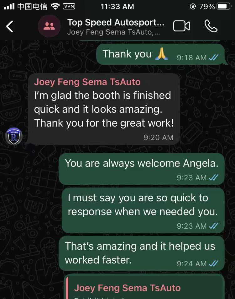 20x30 High Quality Booth from SEMA Las Vegas X Rohana Wheels