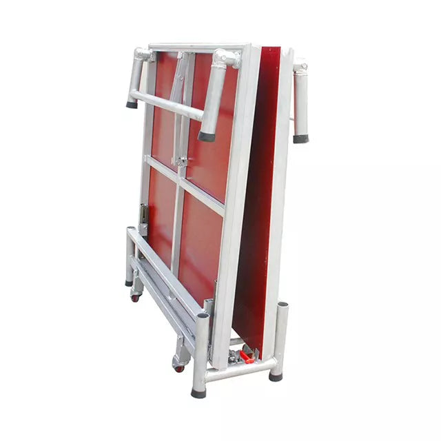 School Use Aluminium Portable Folding Stage on Wheels for Sale