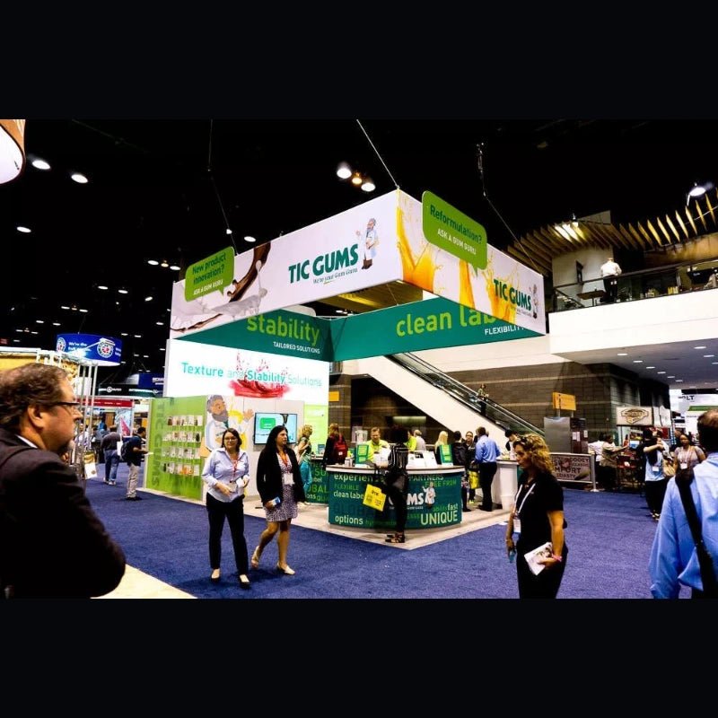 For Upcoming World of Concrete, Custom Trade Show Booth Design And Display Using SEG Aluminum Frame Exhibition All Size Booth