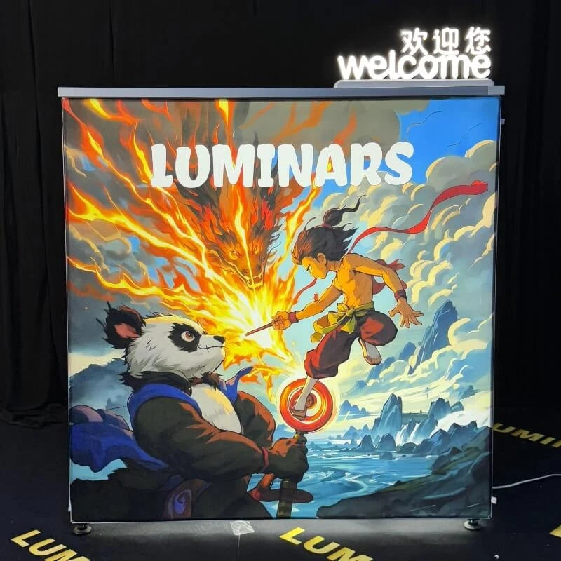 10x10 Luminars Functional PopUp LED Lighting Easy Setup Booth