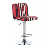 Fashion Gas Lift High Bar Stool Padded Chair