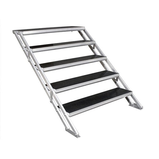 Height Adjustable Aluminum Portable Stage Stair – Safe & Durable