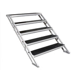 Height Adjustable Aluminum Portable Stage Stair – Safe & Durable