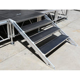 Height Adjustable Aluminum Portable Stage Stair – Safe & Durable